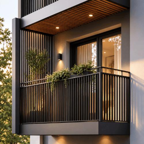 Vertical MS Railing