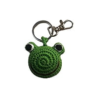 Crochet Frog Keychain Crochet Frog Keychain