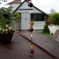 Crochet Ladybug Hanging Crochet Ladybug Hanging