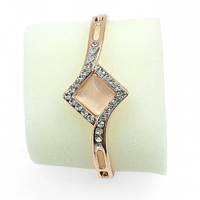 Renos Rose Gold Women’s Watch & Crystal Bracelet Gift Set