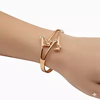 Waterproof Butterfly Bracelet | Anti-Tarnish Stainless Steel Jewelry for Women