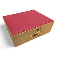 Bangle Box Holder Rexine Pink