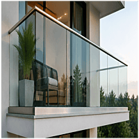Balcony Glass Railing