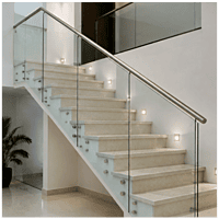 Staircase Glass Railing