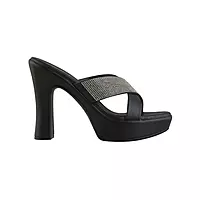 Amazing Crystal Platform Heels