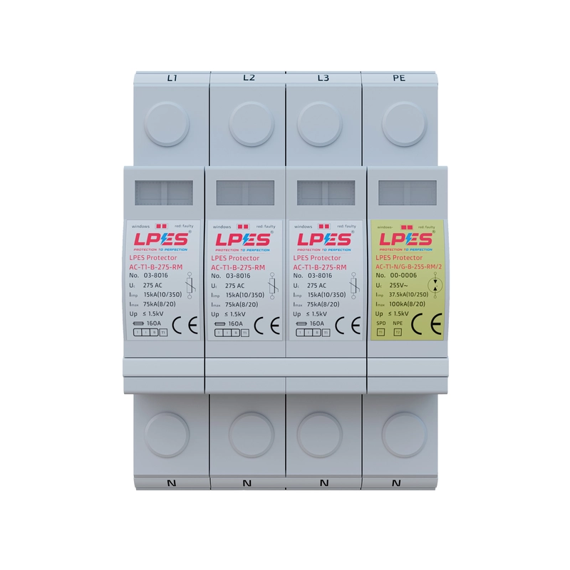 LPES Protector AC-T 1+2-LN/G-B-275-RM
