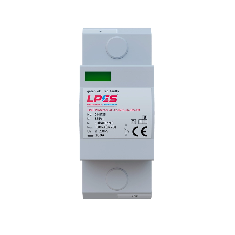 LPES Protector AC-T2-LN/G-SG-385-RM