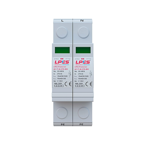 LPES Protector AC-T1-2-B-275-RM