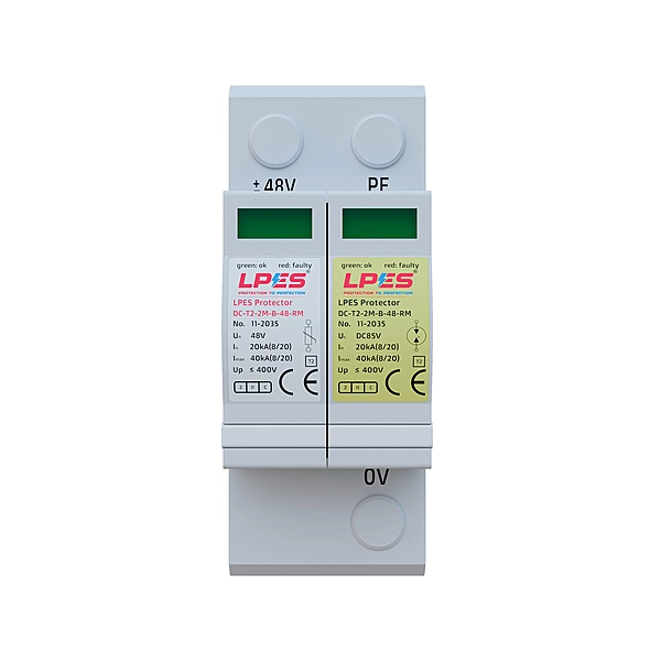 LPES Protector DC-T2-2M-B-48-RM