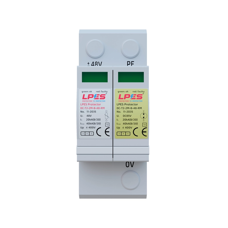 LPES Protector DC-T2-2M-B-48-RM