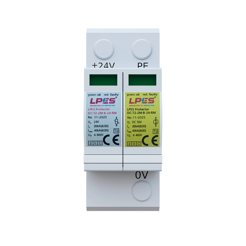 LPES Protector DC-T2-2M-B-24-RM