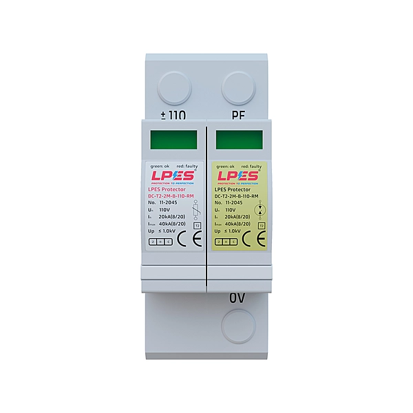 LPES Protector DC-T2-2M-B-110-RM