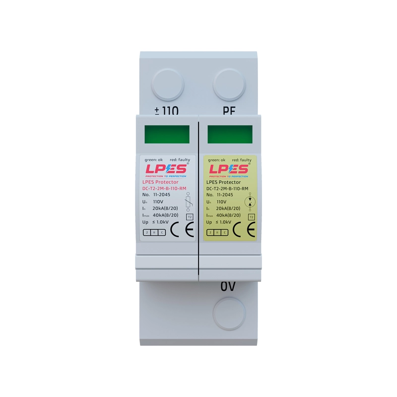 LPES Protector DC-T2-2M-B-110-RM