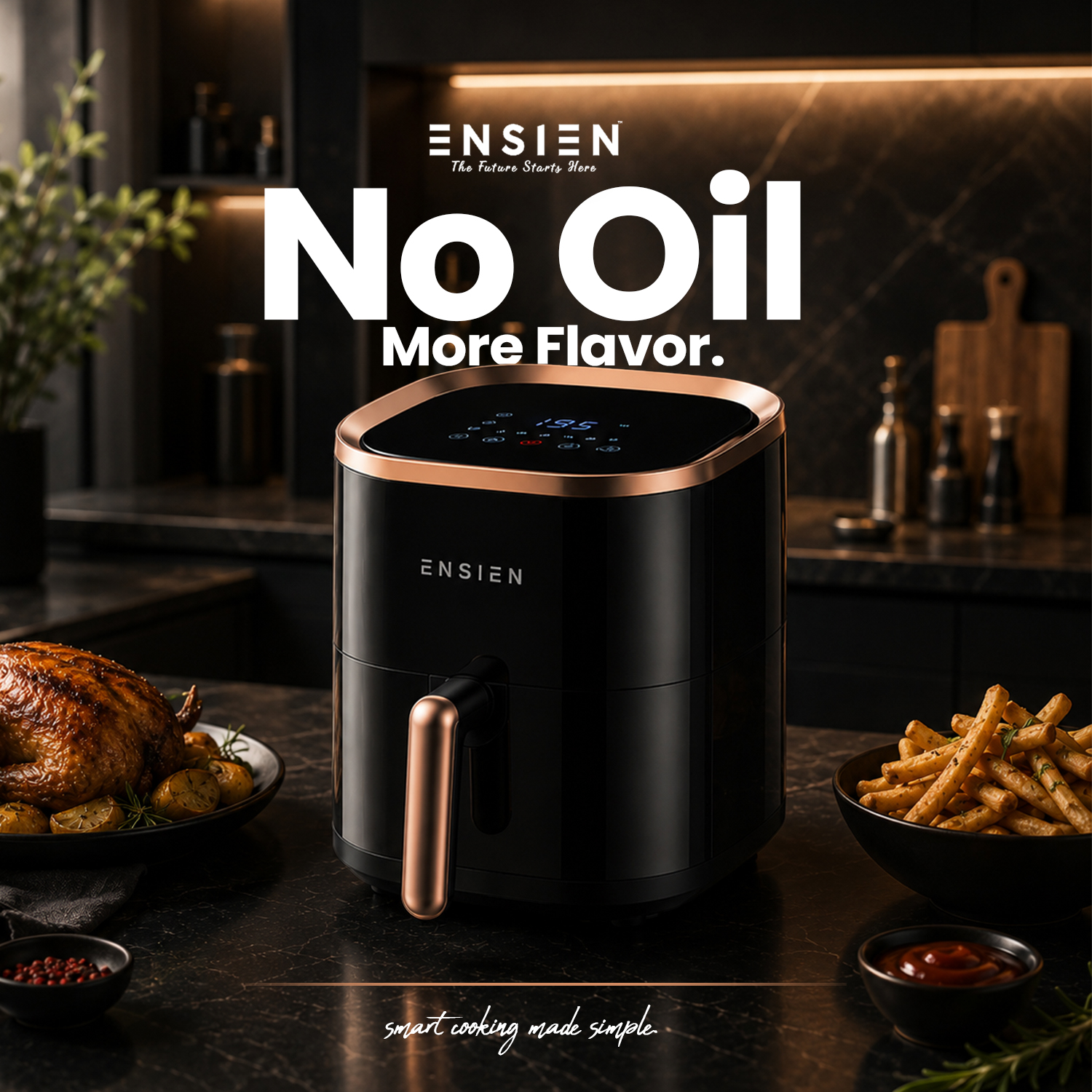 ENSIEN EN AF4.0L Air Fryer – 1200W