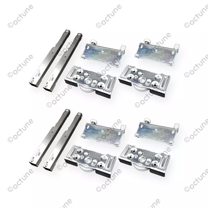 Octune Heavy Duty Sliding Wheel With SS Soft Close+Open