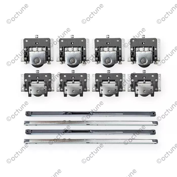 Octune Heavy Slim Sliding Wheel With SS Soft Close+Open