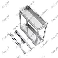Octune Premium Soft Close Bottle Pullout