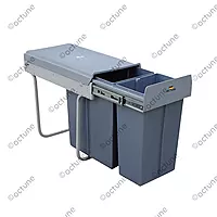 Octune Lustra Dual Sort Bin