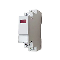 Single Phase LED Indicator Light | Compact 17.5 mm Wide | LED Technology for Long Life| Integrated Front Product Labeling | CE and RoHS complied | GIC