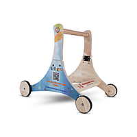 3-in-1 Wooden Baby Push Walker / Ride on Scooter / Balance Bike - Vanar