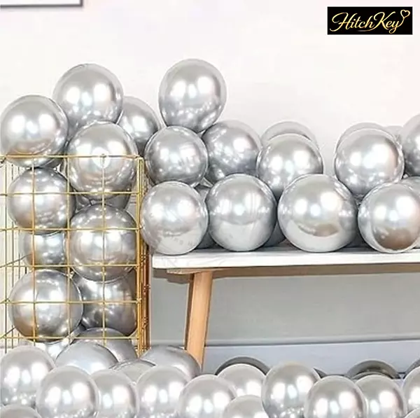 Chrome Silver Balloons - Pack of 20