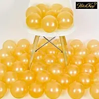 Metallic Gold Balloons Kit - 80 Pcs