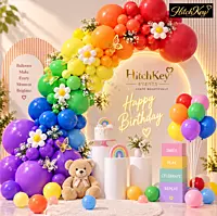 Metallic Multicolor Balloons Kit - 60 pcs