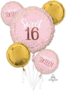 Anagram-Sweet 16 Blush Bouquet Set – 5PC P75-181302