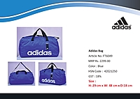 Adidas Duffle Bags
