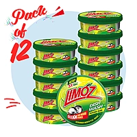 LIMOZ | Dish Wash Round Bar 250G (Pack of 12)