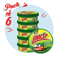 LIMOZ | Dish Wash Round Bar 500G (Pack of 6)