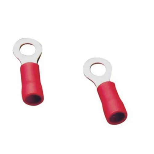 1.5 sq.mm-Crimping Type Insulated Copper Ring Type Terminal Ends | HRI-7063 (Pack Of 10)