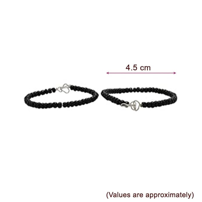 Silver Born Babies Anklets
