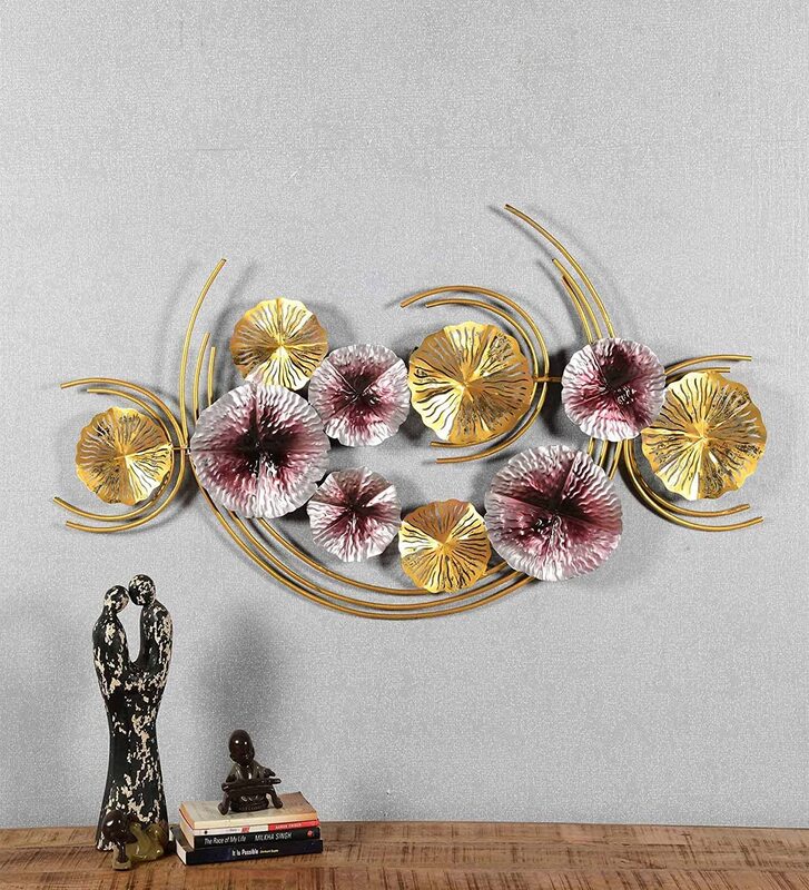 Abstract Floral Design, Elegant Accent for Living Room, Bedroom, Office, Hallway