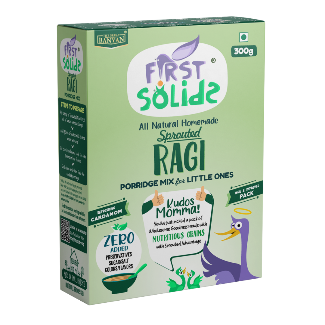 First Solids Sprouted Ragi Porridge Mix