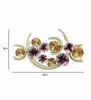 Abstract Floral Design, Elegant Accent for Living Room, Bedroom, Office, Hallway