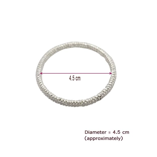 Sterling Silver Gift set for Baby (Anklets/kappu kolusu, Feeder/Paladai)