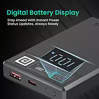 Portronics Luxcell MagClick 10k 10000 mAh 15W Magnetic Wireless Fast charging (Black)