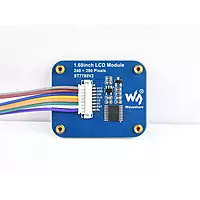 1.69inch LCD Display Module, 240×280 Resolution, SPI Interface, IPS, 262K Colors