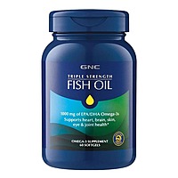 GNC-Fish Oil Omega-3 Capsules (Triple Strength)