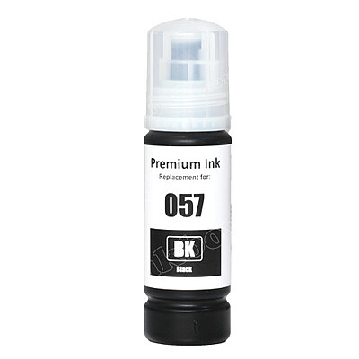 057 Refill Ink for Epson L8050, L18050 Printer (Black)