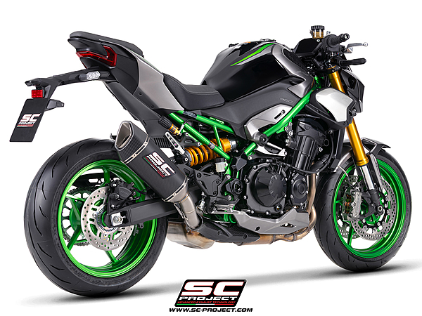 SC-Project SC1-R Carbon Fibre Exhaust for Kawasaki Z900 2025+ SC-Project SC1-R Carbon Fibre Exhaust for Kawasaki Z900 2025+