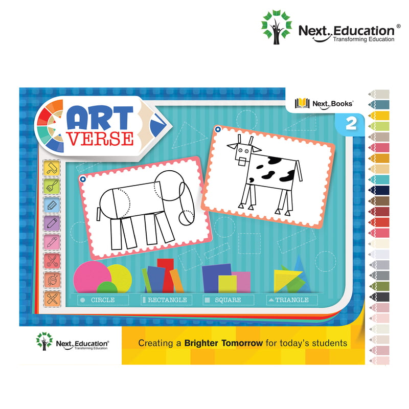 Artverse Level 2 Book with Craft material Artverse Level 2 Book with Craft material