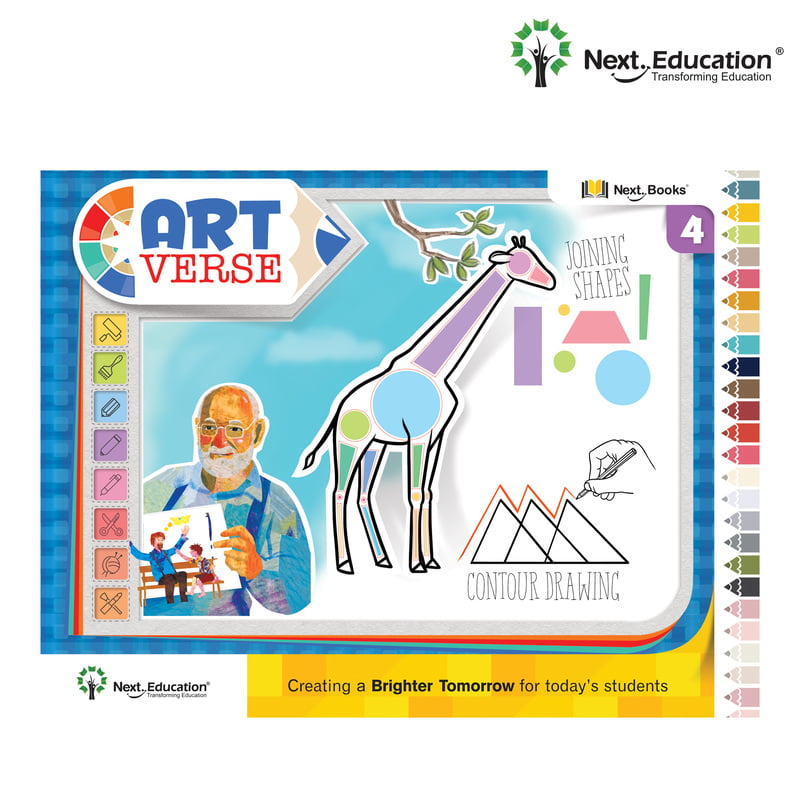 Artverse Level 4 Book with Craft material Artverse Level 4 Book with Craft material