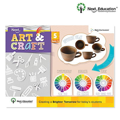 Art and craft Level 5 Book A and B craft items with material board Art and craft Level 5 Book A and B craft items with material board