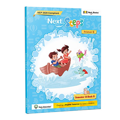 Next Steps Semester - Primer B - Set Of 4 With Activity Book - Nep 2020 Compliant
