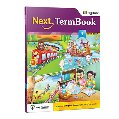 Next Term 2 Book combo Text book with Maths, English and EVS for class 4 / level 4 Book A Next Term 2 Book combo Text book with Maths, English and EVS for class 4 / level 4 Book A