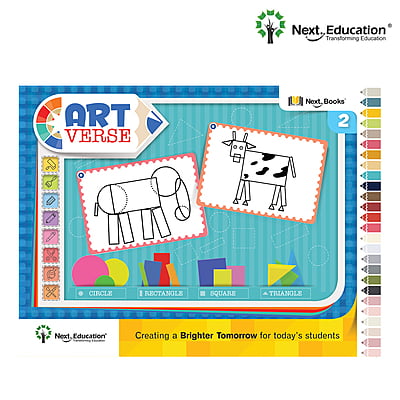 Artverse Level 2 /class 2 Book with Craft material Artverse Level 2 /class 2 Book with Craft material