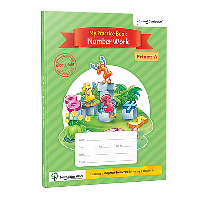 Primer A-My Practice Book - Number work