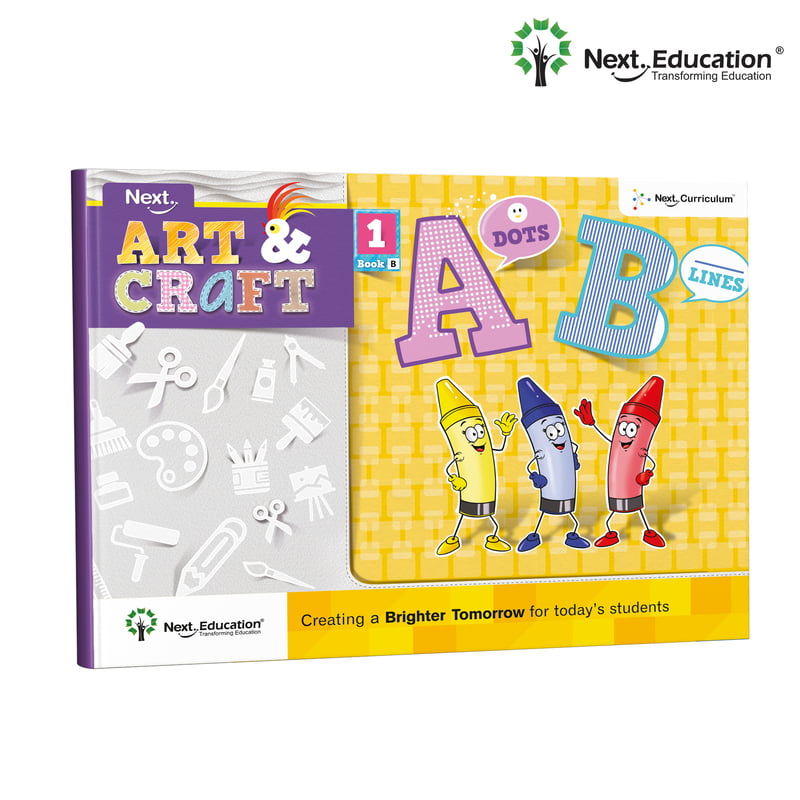 Next Art & Craft - Level 1 - Book B | Art And Craft Book for Class 1 Next Art & Craft - Level 1 - Book B | Art And Craft Book for Class 1